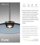 Paul Neuhaus Pure E-Moon Lampa Wisząca Szara 2195-15