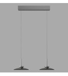 Paul Neuhaus Pure Moon Lampa Wisząca Szara 2194-15