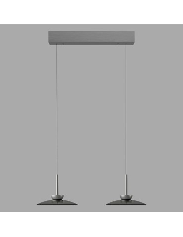 Paul Neuhaus Pure Moon Lampa Wisząca Szara 2194-15