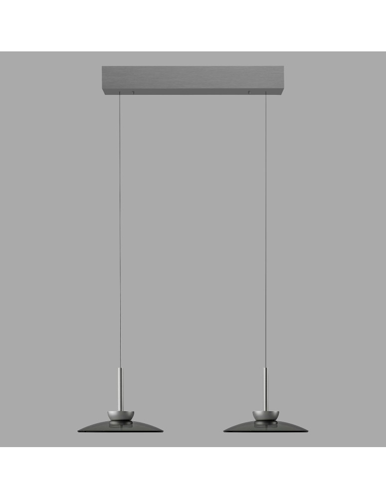 Paul Neuhaus Pure Moon Lampa Wisząca Szara 2194-15