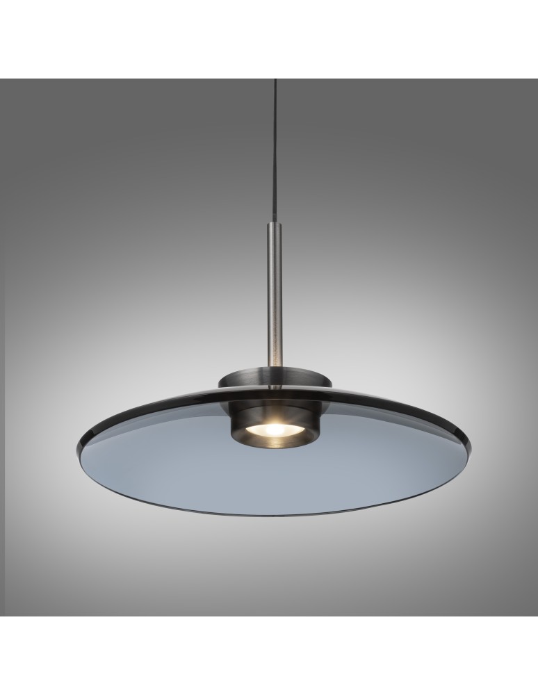Paul Neuhaus Pure Moon Lampa Wisząca Szara 2194-15