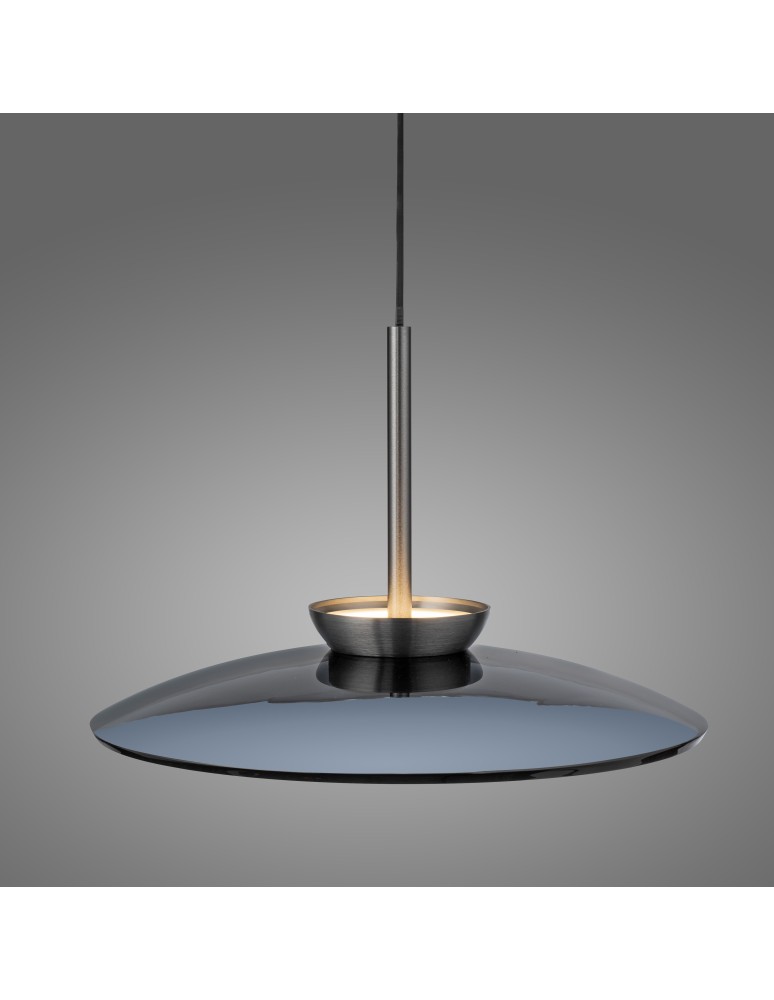 Paul Neuhaus Pure Moon Lampa Wisząca Szara 2194-15