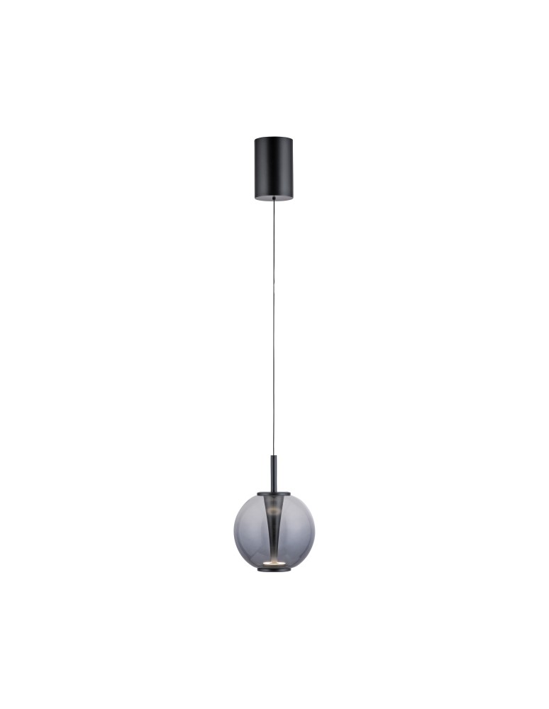 Paul Neuhaus Pure Infinity Lampa Wisząca Szara 2220-15