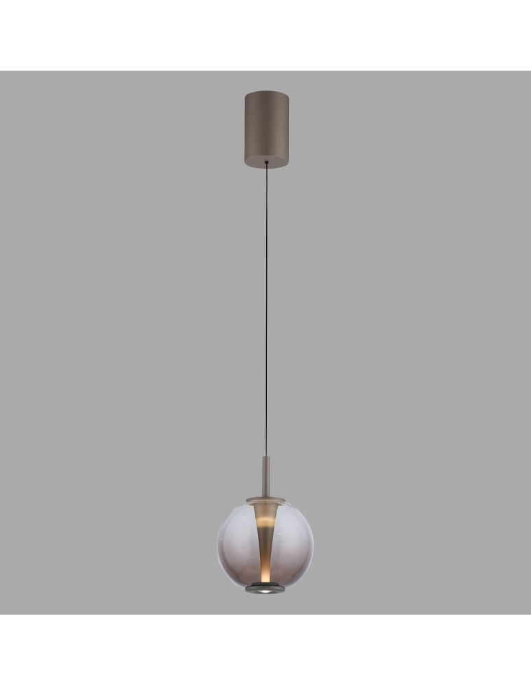 Paul Neuhaus Pure Infinity Lampa Wisząca Brązowa 2220-97