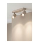 Spotlight ceiling lamps - Azzardo EXO 2 BEIGE Natynkowa Beżowy Mat AZ7112 - product 2