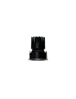 Azzardo MIRT IP65 15W 3000K BK Podtynkowa Zewnętrzna Czarny Mat AZ7095