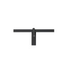 Wall lamps for bedrooms - Azzardo RICO WALL 10W+6W 3000K BK Ścienna/Kinkiet Czarny Mat AZ7090 - product 3