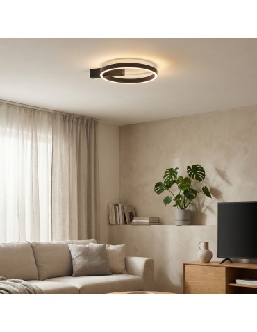 Azzardo ARTE TOP 15W+15W CCT BK Sufitowa Zmienna Barwa Światła Czarny Mat AZ7010 - product 2