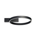 Ring ceiling lamps - Azzardo ARTE TOP 15W+15W CCT BK Sufitowa Zmienna Barwa Światła Czarny Mat AZ7010 - product 4