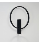 Ring wall lamps - Azzardo ARTE WALL 25W CCT BK Ścienna/Kinkiet Zmienna Barwa Światła Czarny Mat AZ7009 - product 2