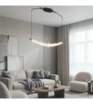 Modern pendant lamps - Azzardo PERLA PENDANT LINE 3-STEP DIMM BK Wisząca 3 Tryby Jasności Czarny Mat AZ6896 - product 1