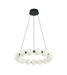 Lampy wiszące kule - Azzardo PERLA PENDANT 60 3-STEP DIMM BK Wisząca 3 Tryby Jasności Czarny Mat AZ6895 - produkt 1