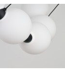 Lampy wiszące kule - Azzardo PERLA PENDANT 60 3-STEP DIMM BK Wisząca 3 Tryby Jasności Czarny Mat AZ6895 - produkt 2