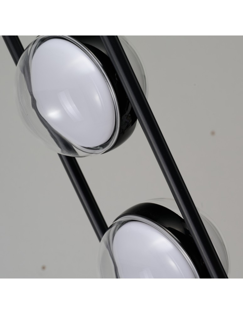 Modern floor lamps - Azzardo ASTRID FLOOR BK Podłogowa Czarny Mat AZ6893 - product kolory-swiatla.pl 2