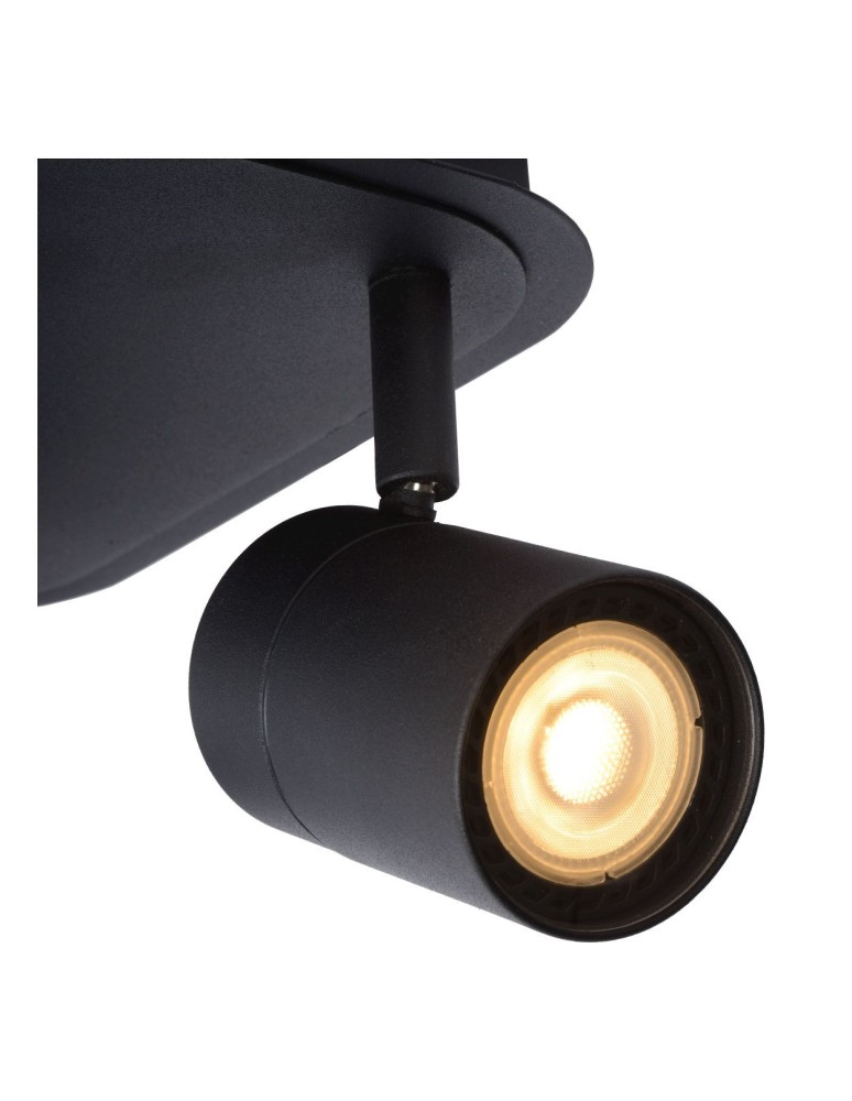 Spotlight ceiling lamps - Lucide LENNERT Wall-mounted 4xGU10 black 26958/20/30 - product kolory-swiatla.pl 5