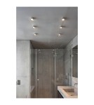 Bathroom ceiling lamps - Azzardo MARTON GX53 IP44 CH Natynkowa Chrom Połysk AZ6866 - product 2