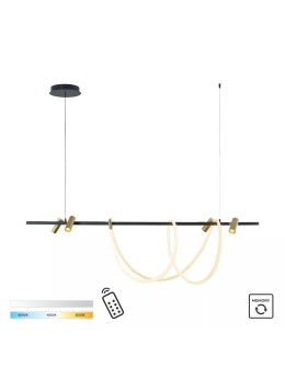 Zuma Line BALBO BLACK MAT/GOLD MAT 2200277L pendant