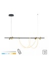 View Zuma Line BALBO BLACK MAT/GOLD MAT 2200277L pendant