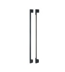 Outdoor wall lamps - Azzardo GUSTO 120 WALL IP54 3000K BK Black Mat Wall lamp/wall lamp AZ6837 - product 2