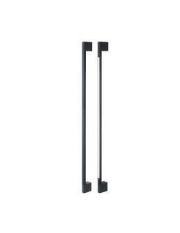 Azzardo GUSTO 120 WALL IP54 3000K BK Czarny Mat Kinkiet/Ścienna AZ6837 - produkt 2