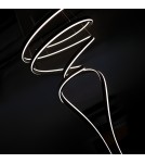 Designer pendant lamps - Azzardo RIBANA 3-STEP DIMM BK Wisząca 3 Tryby Jasności Czarny Mat AZ6780 - product 3