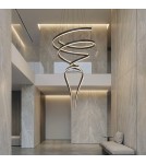 Designer pendant lamps - Azzardo RIBANA 3-STEP DIMM BK Wisząca 3 Tryby Jasności Czarny Mat AZ6780 - product 1