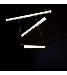 Designer pendant lamps - Azzardo PALOS 3 3-STEP DIMM BK Wisząca 3 Tryby Jasności Czarny Szczotkowany AZ6777 - product 2