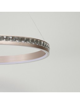 Azzardo CAMELIA 100 OVAL 3-STEP DIMM GO Wisząca 3 Tryby Jasności Różowy Złoty Szczotkowany AZ6771 - product 2