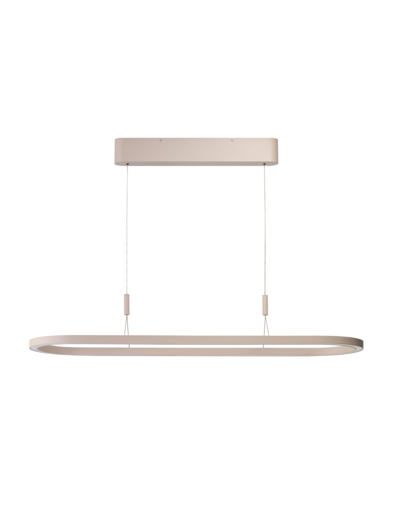 Lampy wiszące nowoczesne - Azzardo LAYLA 120 3000K DIMM BEIGE Wisząca Beżowy Mat AZ6756 - produkt kolory-swiatla.pl 1