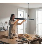 Modern pendant lamps - Azzardo LAYLA 120 3000K DIMM BK Wisząca Czarny Mat AZ6755 - product 1