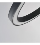 Modern pendant lamps - Azzardo LAYLA 120 3000K DIMM BK Wisząca Czarny Mat AZ6755 - product 3