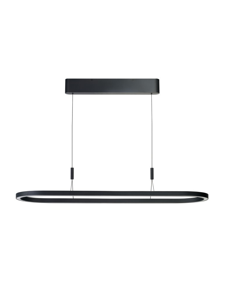Modern pendant lamps - Azzardo LAYLA 120 3000K DIMM BK Wisząca Czarny Mat AZ6755 - product kolory-swiatla.pl 2