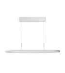 Modern pendant lamps - Azzardo LAYLA 120 3000K DIMM WH Wisząca Biały Mat AZ6754 - product 1