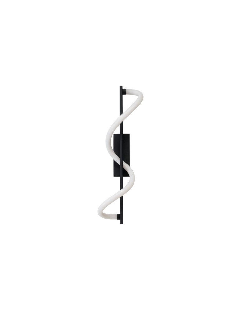 Modern wall lamps - Azzardo PESCARA WALL BK Ścienna/Kinkiet Czarny Mat AZ6747 - product kolory-swiatla.pl 1