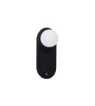 Wall lamps for bedrooms - Azzardo AMORO WALL CCT BK Ścienna/Kinkiet Zmienna Barwa Światła Czarny Mat AZ6721 - product 1