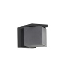 Outdoor wall lamps - Azzardo CUBIC IP54 18W 3000K DGR Ścienna/Kinkiet Zewnętrzna Ciemny Szary Mat AZ6689 - product 2