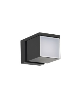 Azzardo CUBIC IP54 18W 3000K DGR Ścienna/Kinkiet Zewnętrzna Ciemny Szary Mat AZ6689