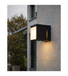 Outdoor wall lamps - Azzardo CUBIC IP54 18W 3000K BK Ścienna/Kinkiet Zewnętrzna Czarny Mat AZ6687 - product 1
