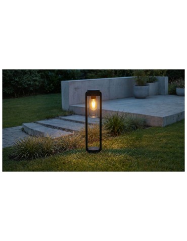 Azzardo LANTERN E27 IP54 BK Stojąca Zewnętrzna Czarny Mat AZ6828