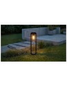 View Azzardo LANTERN E27 IP54 BK Stojąca Zewnętrzna Czarny Mat AZ6828