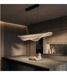 Modern pendant lamps - Azzardo MANTA 120 PENDANT 3000K BK Wisząca Czarny Mat AZ6794 - product 1