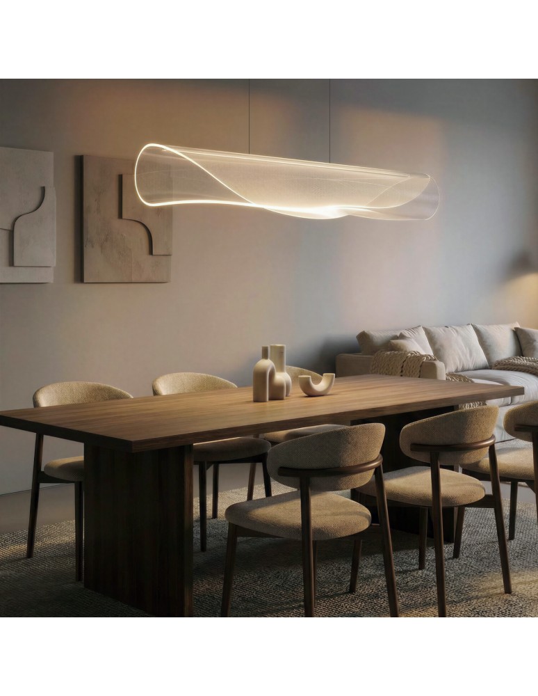 Modern pendant lamps - Azzardo DRAGONFLY PENDANT 3000K BK Wisząca Czarny Mat AZ6791 - product kolory-swiatla.pl 1