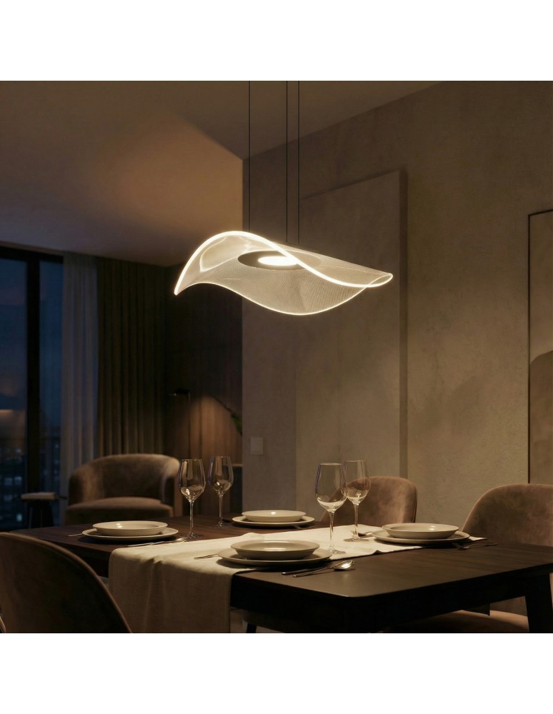 Modern pendant lamps - Azzardo MEDUSA 70 PENDANT 3000K BK Wisząca Czarny Mat AZ6789 - product kolory-swiatla.pl 1
