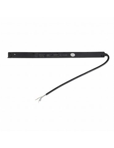 Maxlight Zasilacz Wewnętrzny Płaski 150W Do Szyn Magnetycznych Czarny MA0033