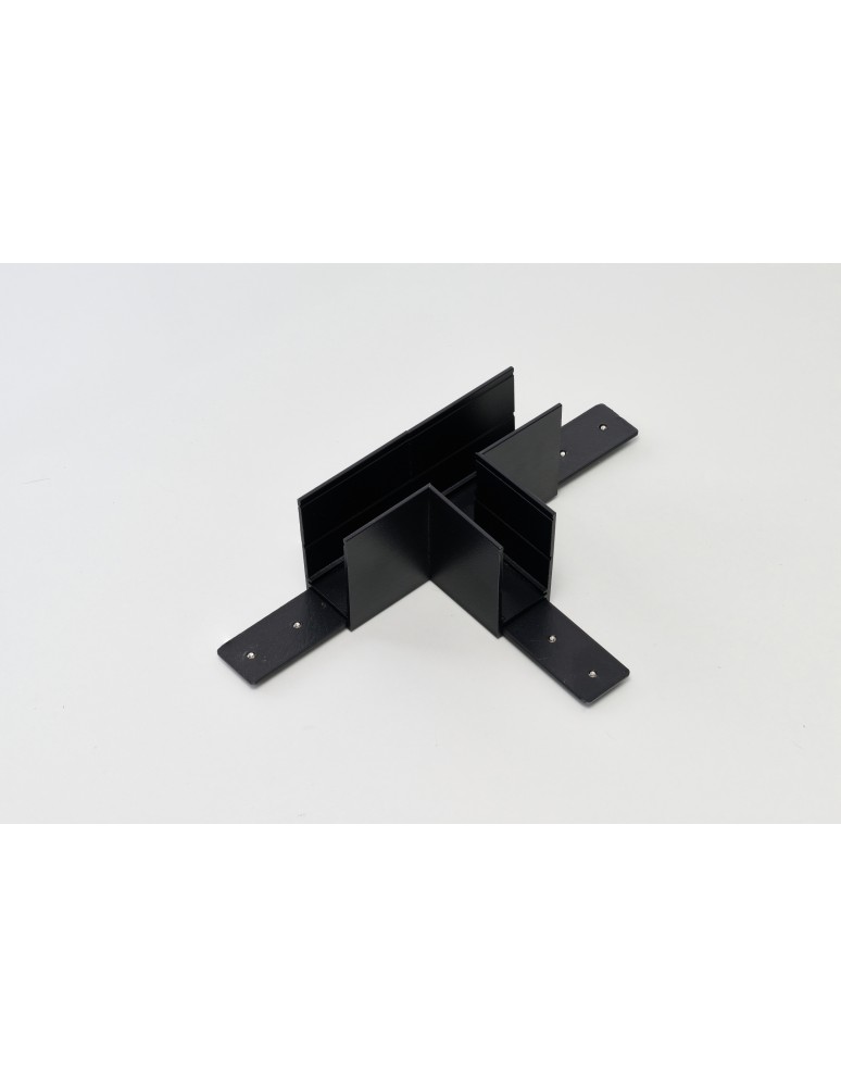 Akcesoria do szynoprzewodów magnetycznych - Azzardo BETA TRACK MAGNETIC57 230V CONNECTOR T A BK Łącznik Czarny Mat AZ6701 - produkt kolory-swiatla.pl 1