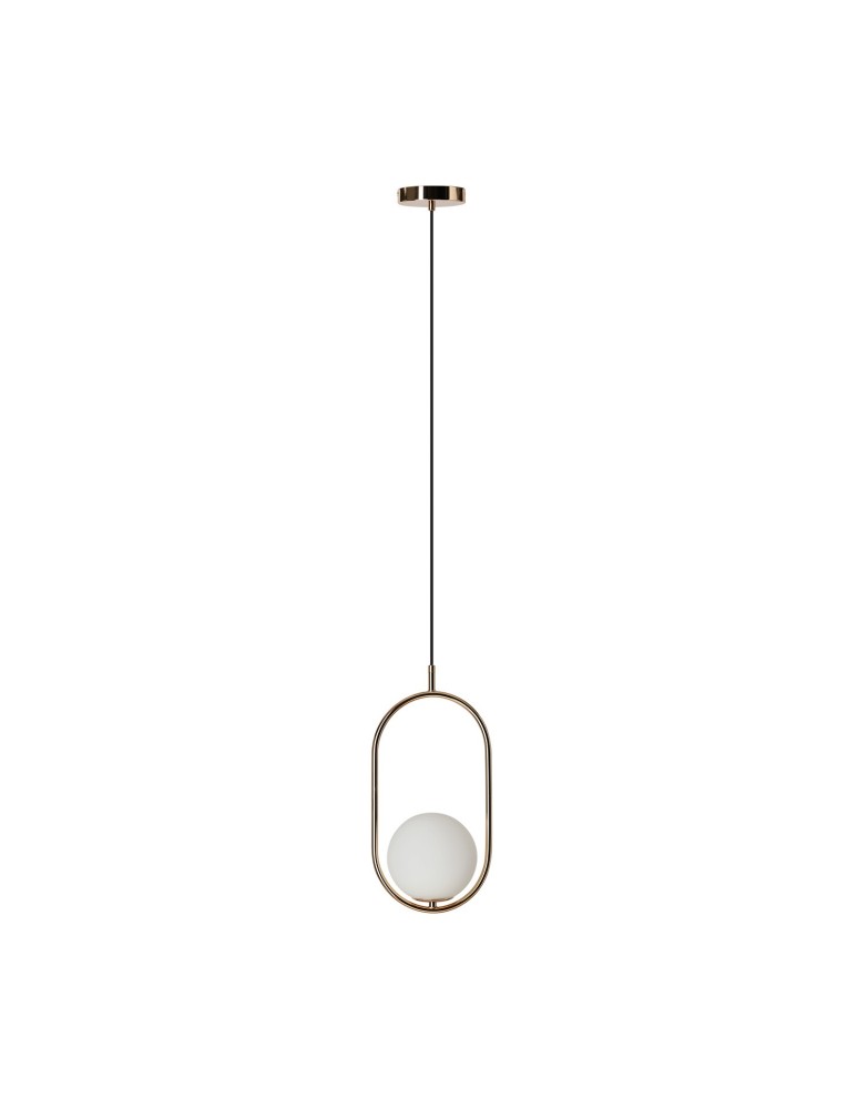 Lampy wiszące kule - Azzardo COCO 1 PENDANT Lampa Wisząca AZ4981 - produkt kolory-swiatla.pl 1