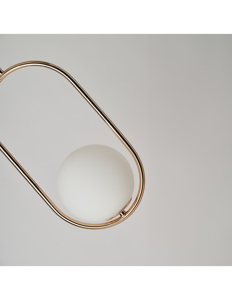 Lampy wiszące kule - Azzardo COCO 1 PENDANT Lampa Wisząca AZ4981 - produkt kolory-swiatla.pl 3