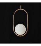 Lampy wiszące kule - Azzardo COCO 1 PENDANT Lampa Wisząca AZ4981 - produkt 2