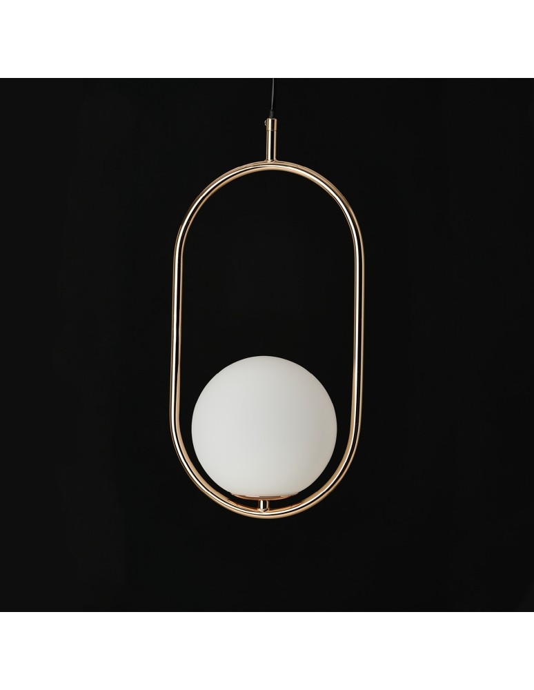 Lampy wiszące kule - Azzardo COCO 1 PENDANT Lampa Wisząca AZ4981 - produkt kolory-swiatla.pl 2