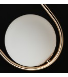 Lampy wiszące kule - Azzardo COCO 1 PENDANT Lampa Wisząca AZ4981 - produkt 6
